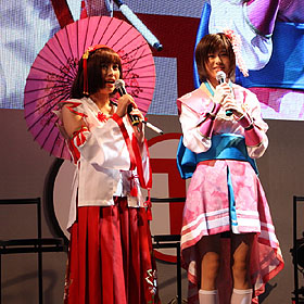 画像ギャラリー No.010のサムネイル画像 / ［TGS 2009］「コーエー戦国祭り」で“歴ドル”の歴史マニアっぷりが明らかに