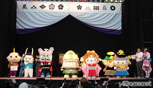 画像ギャラリー No.010のサムネイル画像 / 「戦国武将祭」と同時開催の,歴史の魅力満載「戦国楽市楽座」をレポート。メインアリーナとはまた違った豪華な出演者に注目