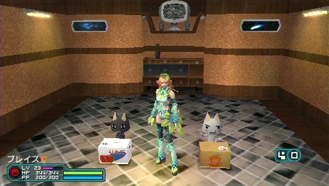 画像ギャラリー No.003のサムネイル画像 / 「ファンタシースターポータブル2」に「まいにちいっしょ」&同「ポータブル」の“トロ&クロ”が登場