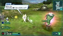 画像ギャラリー No.004のサムネイル画像 / 「ファンタシースターポータブル2」に「まいにちいっしょ」&同「ポータブル」の“トロ&クロ”が登場