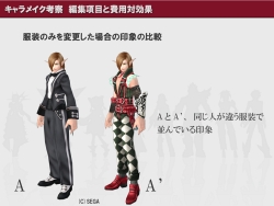 画像ギャラリー No.002のサムネイル画像 / ［CEDEC 2010］膨大なバリエーションをどう生み出すか。「ファンタシースターポータブル2」に見る，キャラクターメイクへのアプローチ