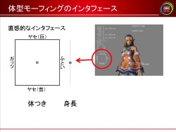 画像ギャラリー No.028のサムネイル画像 / ［CEDEC 2010］膨大なバリエーションをどう生み出すか。「ファンタシースターポータブル2」に見る，キャラクターメイクへのアプローチ