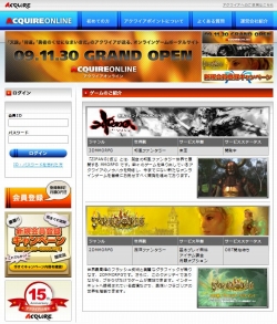 画像ギャラリー No.001のサムネイル画像 / ゲームポータル「アクワイアオンライン」が本日オープン。会員登録して「フラゴリア」のクオリティテストに参加しよう！