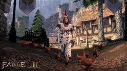 画像ギャラリー No.017のサムネイル画像 / ［TGS 2010］ゲーム中のどの部分においてもオンラインCo-opが可能。ピーター・モリニュー氏自らが「Fable III」のオンライン協力プレイを紹介