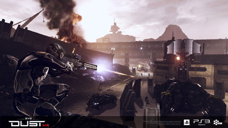 画像ギャラリー No.007のサムネイル画像 / ［TGS 2012］CCP Gamesの「DUST 514」「EVE Online」両担当者に，相互リンクした世界について聞いてみた