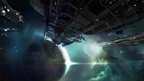 画像ギャラリー No.011のサムネイル画像 / ［TGS 2012］CCP Gamesの「DUST 514」「EVE Online」両担当者に，相互リンクした世界について聞いてみた
