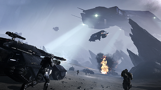 画像ギャラリー No.007のサムネイル画像 / PS3向け基本無料FPSを先行体験。「DUST 514」の日本語クローズドβテストに参加できるキーコード8000名分を配布