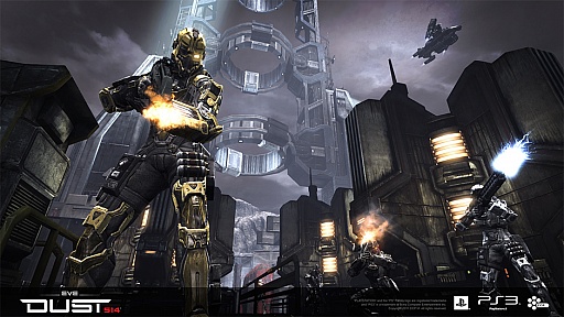 画像ギャラリー No.016のサムネイル画像 / PlayStation 3向けオンラインFPS「DUST 514」が,オープンβテストを目前にプレスイベントで公開。果たしてその仕上がりは