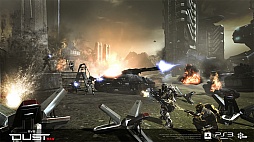 画像ギャラリー No.017のサムネイル画像 / PlayStation 3向けオンラインFPS「DUST 514」が,オープンβテストを目前にプレスイベントで公開。果たしてその仕上がりは