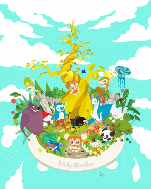 画像ギャラリー No.008のサムネイル画像 / いつでもどこでもリヴリー達と遊べる，NDS「リヴリーガーデン」が2010年1月28日に発売決定
