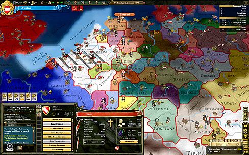画像ギャラリー No.003のサムネイル画像 / 「Europa Universalis III」の拡張パック第3弾,「EU3:Heir to the Throne」のデモ版を4GamerにUp