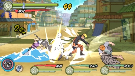 画像ギャラリー No.003のサムネイル画像 / PSP対戦アクション「NARUTO-ナルト-疾風伝 ナルティメットアクセル3」最新情報,最大4人の通信対戦に対応し,2009年冬発売