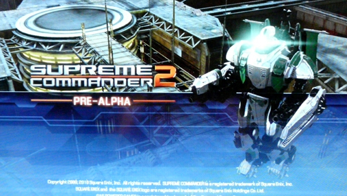 画像ギャラリー No.001のサムネイル画像 / ［Gamescom］より洗練された“ハードコア”向けRTS「Supreme Commander 2」は，スクウェア・エニックスブースにて出展
