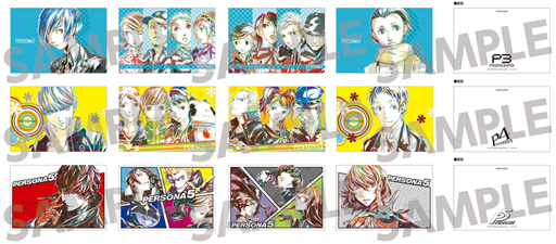 画像ギャラリー No.010のサムネイル画像 / 「ペルソナ3/4/5 Ani-Art STORE 紀伊國屋書店 西武渋谷店」が5月24日より開催