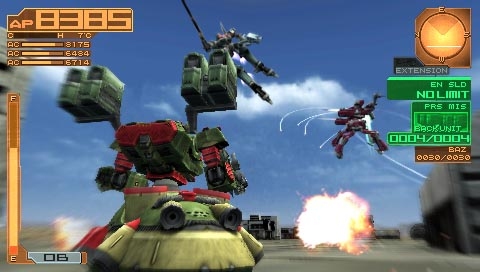 画像ギャラリー No.006のサムネイル画像 / PSP版AC3Pの続編,PSP用ソフト「ARMORED CORE SILENT LINE Portable」が2009年11月19日に発売決定