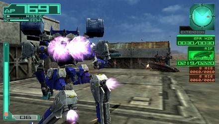 画像ギャラリー No.019のサムネイル画像 / PSPアーマード・コアシリーズ第2弾,「ARMORED CORE SILENT LINE Portable」の新要素を紹介
