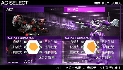 画像ギャラリー No.005のサムネイル画像 / 自分だけのAIアリーナを作ろう。「ARMORED CORE SILENT LINE Portable」，復刻パーツが公開された最新情報を紹介