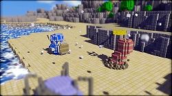 画像ギャラリー No.005のサムネイル画像 / ファミコン世代注目!!　「3Dドットゲームヒーローズ」のメディア先行体験イベントをレポート