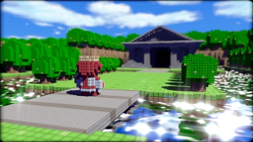 画像ギャラリー No.007のサムネイル画像 / ファミコン世代注目!!　「3Dドットゲームヒーローズ」のメディア先行体験イベントをレポート