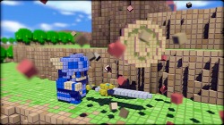 画像ギャラリー No.006のサムネイル画像 / キャラエディットも可能！「3Dドットゲームヒーローズ」新情報。スペランカーも正式参戦
