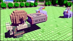 画像ギャラリー No.017のサムネイル画像 / キャラエディットも可能！「3Dドットゲームヒーローズ」新情報。スペランカーも正式参戦