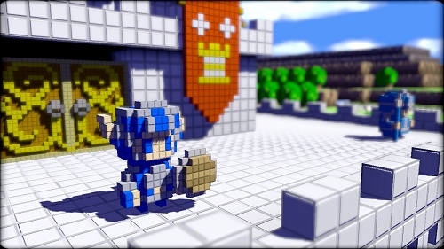 画像ギャラリー No.001のサムネイル画像 / 女性主人公も登場！「3Dドットゲームヒーローズ」，多彩な武器や巨大ボスなど最新情報が公開