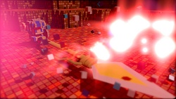 画像ギャラリー No.003のサムネイル画像 / 女性主人公も登場！「3Dドットゲームヒーローズ」，多彩な武器や巨大ボスなど最新情報が公開