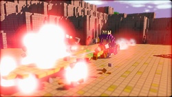 画像ギャラリー No.006のサムネイル画像 / 女性主人公も登場！「3Dドットゲームヒーローズ」，多彩な武器や巨大ボスなど最新情報が公開