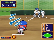 画像ギャラリー No.019のサムネイル画像 / 選手を育成しよう。NDS「ドラベース２ 熱闘ウルトラスタジアム」では，原作の無人島特訓を再現したミニゲームが登場
