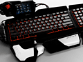 7つのモジュールが分離・合体。タッチパネルもあるMad Catzのキーボード「S.T.R.I.K.E. 7」で遊ぶなど 