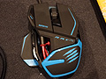 ［CES 2014］Mad Catzが国内未発売のゲーマー向けマウスやステアリングコントローラを披露。Titanfall公式ライセンスを得たキーボードなども登場