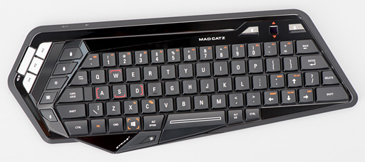 画像ギャラリー No.010のサムネイル画像 / Mad Catz「S.T.R.I.K.E. M」レビュー。PCとMac，Android，iOS対応の“見た目最重視”なBluetoothキーボードをPS4で使ってみた