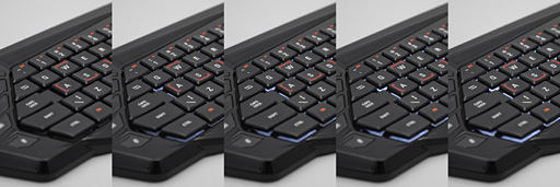 画像ギャラリー No.018のサムネイル画像 / Mad Catz「S.T.R.I.K.E. M」レビュー。PCとMac，Android，iOS対応の“見た目最重視”なBluetoothキーボードをPS4で使ってみた