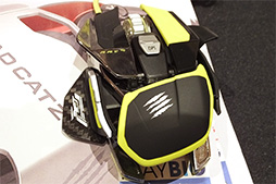 画像ギャラリー No.002のサムネイル画像 / ［CES 2015］Mad Catz，形状どころかセンサーユニットすら変更できるゲーマー向けマウス「R.A.T. PRO X」を初公開