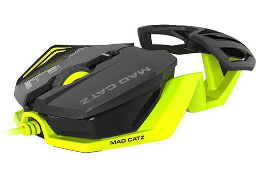 画像ギャラリー No.002のサムネイル画像 / Mad Catz，シャシーにセンサーとボタン，パームレストをはめて使うマウス「R.A.T. 1」を国内発売。税込価格は約3800円