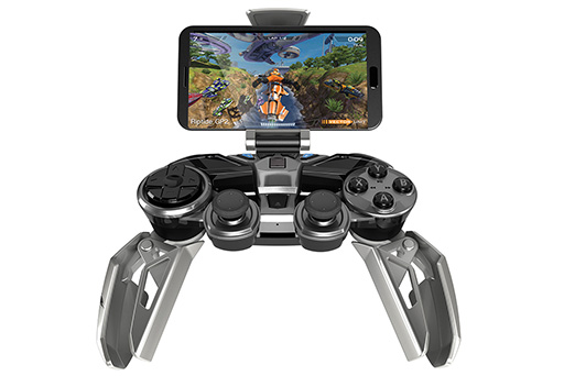 画像ギャラリー No.002のサムネイル画像 / Mad Catz，変形合体ギミックが売りのBluetoothゲームパッド「L.Y.N.X. 9」を約4万円で国内発売