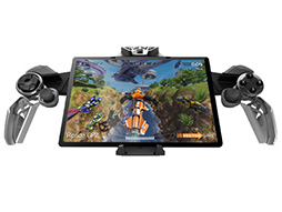 画像ギャラリー No.008のサムネイル画像 / Mad Catz，変形合体ギミックが売りのBluetoothゲームパッド「L.Y.N.X. 9」を約4万円で国内発売