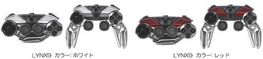 画像ギャラリー No.012のサムネイル画像 / Mad Catz，変形合体ギミックが売りのBluetoothゲームパッド「L.Y.N.X. 9」を約4万円で国内発売