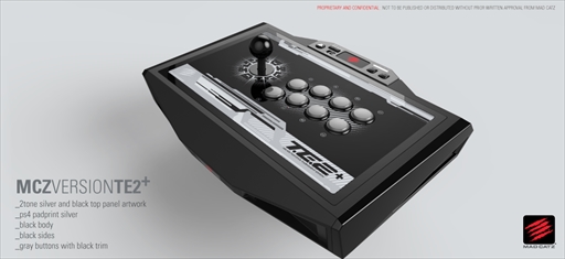 画像ギャラリー No.003のサムネイル画像 / Mad CatzのPS4＆PS3対応アケコン「TE2＋」，12月22日，ついに全国発売