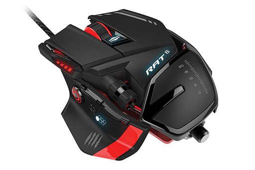 画像ギャラリー No.007のサムネイル画像 / Mad Catzがゲーマー向けワイヤードマウス「RAT」を一新。LEDイルミネーション採用の計4製品を発売