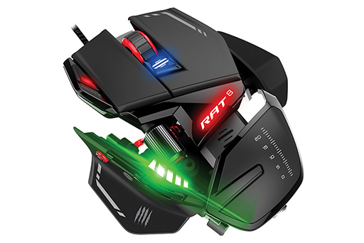 画像ギャラリー No.018のサムネイル画像 / Mad Catzがゲーマー向けワイヤードマウス「RAT」を一新。LEDイルミネーション採用の計4製品を発売