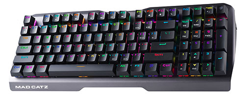 画像ギャラリー No.004のサムネイル画像 / Mad Catz,新開発スイッチ搭載のゲーマー向け軽量マウス「M.O.J.O. M1」とCherry赤軸採用の英語フルキーボードを国内発売