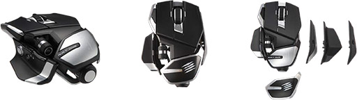 画像ギャラリー No.001のサムネイル画像 / Mad Catz,低遅延の独自スイッチを採用したゲーマー向けマウスを発売。ワイヤレスとワイヤードモデルをラインナップ