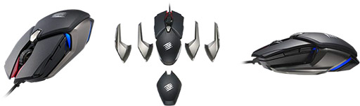 画像ギャラリー No.003のサムネイル画像 / Mad Catz,低遅延の独自スイッチを採用したゲーマー向けマウスを発売。ワイヤレスとワイヤードモデルをラインナップ