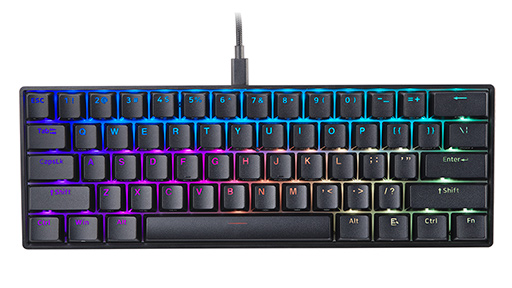 画像ギャラリー No.002のサムネイル画像 / Mad Catz,60%サイズのミニキーボードや新型アケコン「T.E. 3」など新製品を一斉に発表