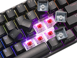 画像ギャラリー No.002のサムネイル画像 / Mad Catz,独自スイッチ採用の小型キーボードやワイヤレスゲームパッドを国内発売