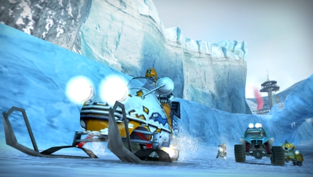 画像ギャラリー No.011のサムネイル画像 / 「MotorStorm」シリーズ最新作，異種格闘オフロードレースゲーム「MotorStorm Raging Ice」，PSPにて2009年11月発売
