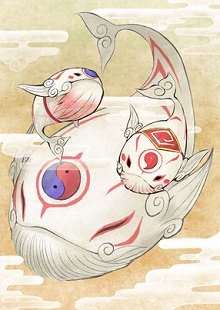 画像ギャラリー No.053のサムネイル画像 / 「大神伝 〜小さき太陽〜」復元や爆発など，さまざまな効果を持つ「筆しらべ」を駆使して仕掛けを解いていこう