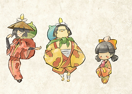 画像ギャラリー No.032のサムネイル画像 / 発売まであと1日！　「大神伝 〜小さき太陽〜」最新情報第3弾で戦闘要素や「幸玉」でのレベルアップ，「薬師村」での人集め要素などが公開に