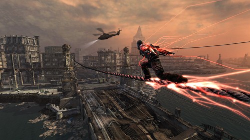 画像ギャラリー No.003のサムネイル画像 / ［TGS 2009］特殊能力で街中を駆けめぐれ！　「INFAMOUS 〜悪名高き男〜」の直撮りプレイムービーを4GamerにUp